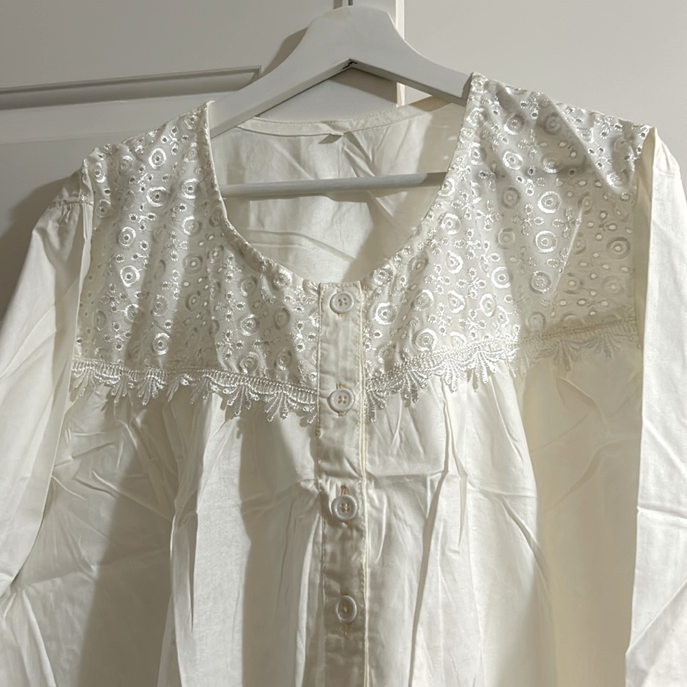 Cotton Nightdress - Size Large